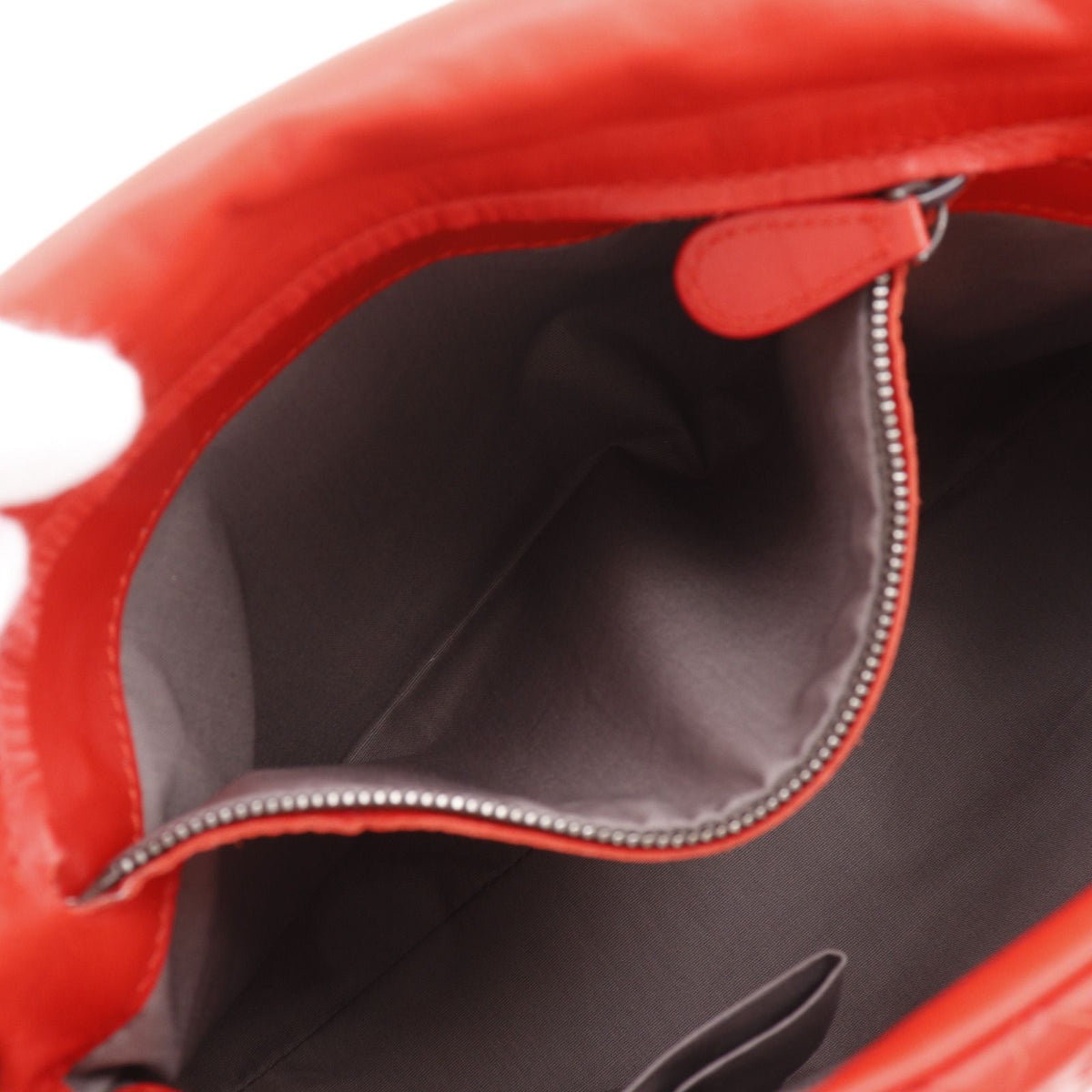 Bottega Veneta Intrecciato Calfskin Red Shoulder Bag — view 6