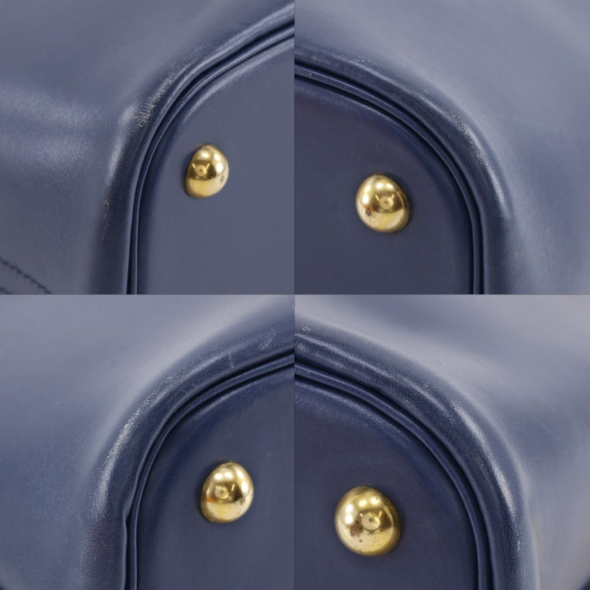 Hermes Bolide 31 2-Way Shoulder Votadelact Blue Marine Gold B Handbag — view 4