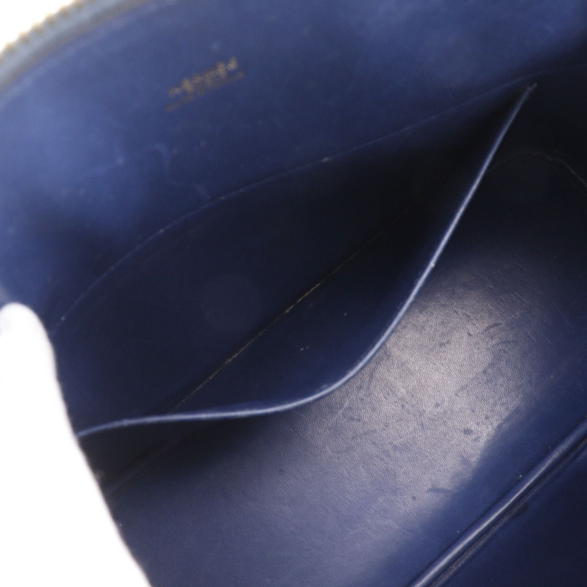 Hermes Bolide 31 2-Way Shoulder Votadelact Blue Marine Gold B Handbag — view 7