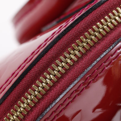 Louis Vuitton Alma BB 2-Way Shoulder Monogram Vernis Pomme D'amour Red Handbag — view 8