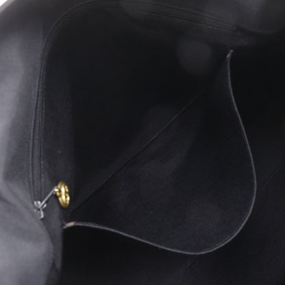 Chanel CC Logo Chain Tote Bag Nylon Black — view 7
