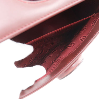 Cartier Must Line Calfskin Bordeaux Handbag — view 8