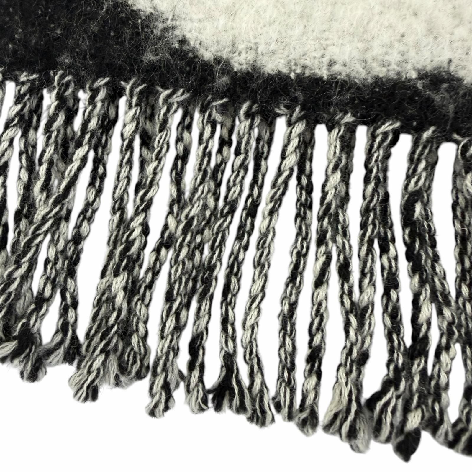 Chanel Cashmere Silk Blend CC Logo Scarf — view 7