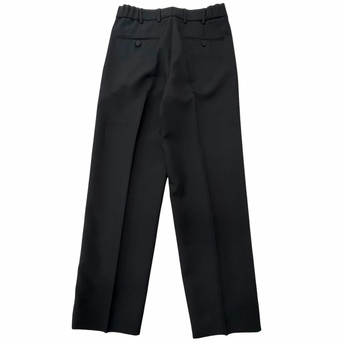 Gucci Logo Embroidery Side Line Trousers Pants Black 44 — view 2