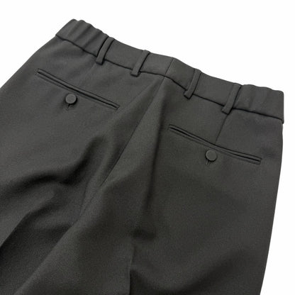 Gucci Logo Embroidery Side Line Trousers Pants Black 44 — view 4