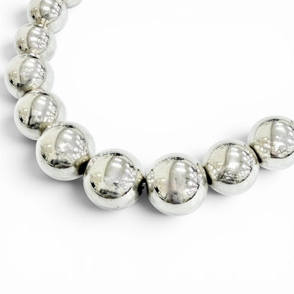 Tiffany & Co HardWear Graduated Ball Necklace 925 Silver — view 3
