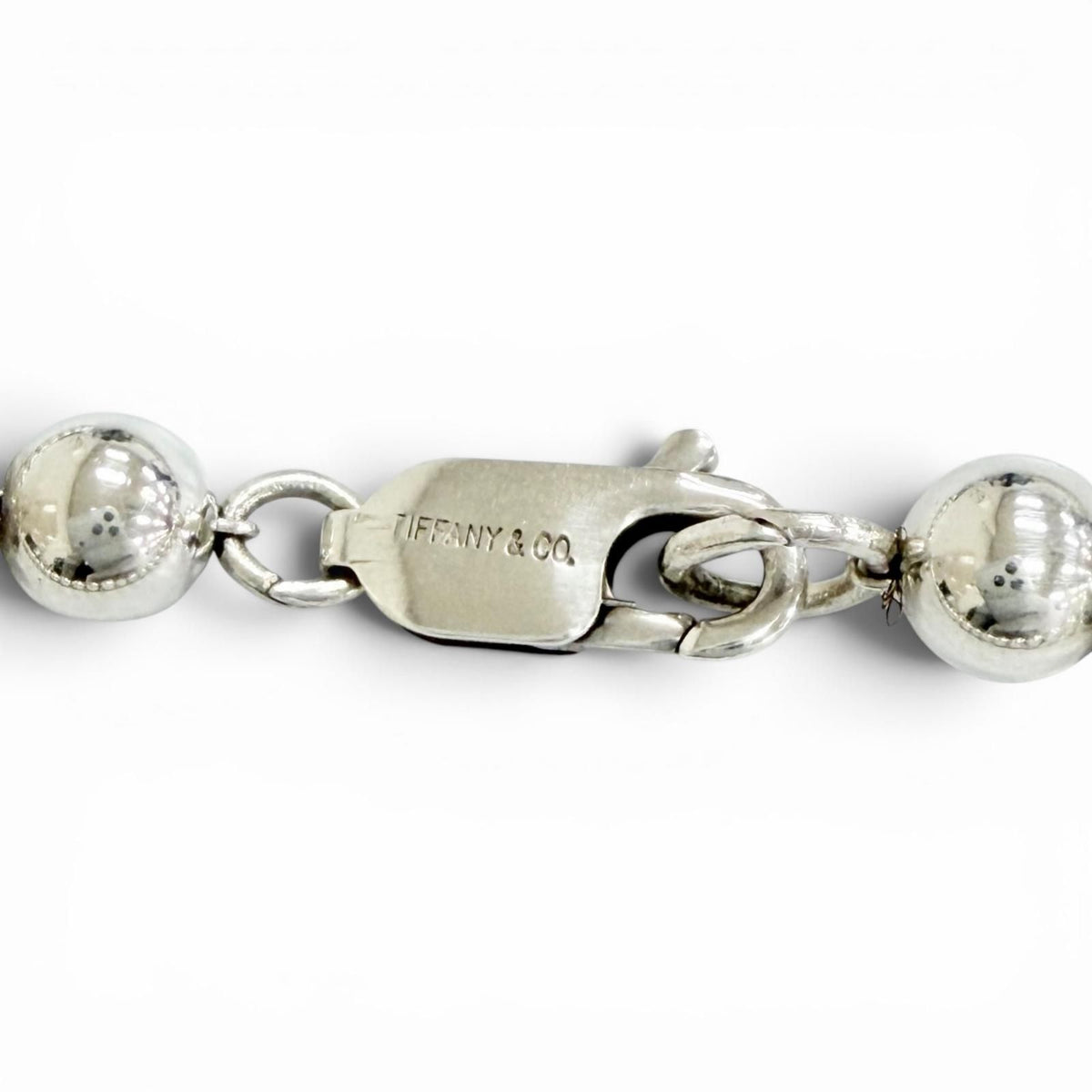 Tiffany & Co HardWear Graduated Ball Necklace 925 Silver — view 4