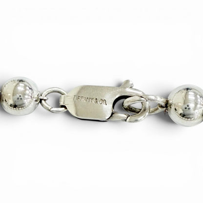 Tiffany & Co HardWear Graduated Ball Necklace 925 Silver — view 4