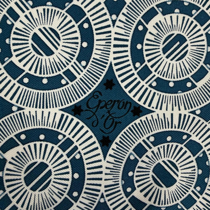 Hermes Carre 55 Apron Dole Bandana 100% Silk Scarf Blue — view 7