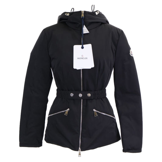 Moncler Hendaye Hoodie Down Jacket with Belt 00
