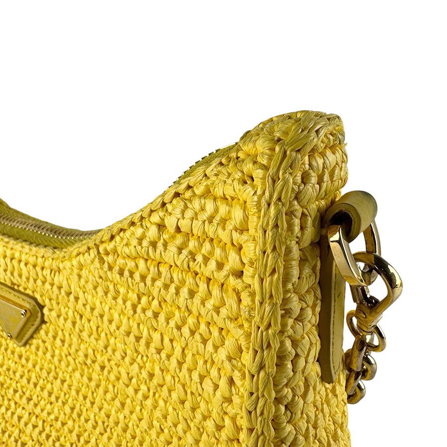 Prada Shoulder Bag Yellow — view 7