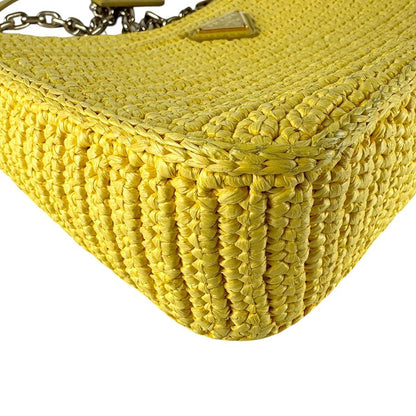 Prada Shoulder Bag Yellow — view 8