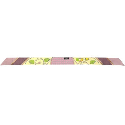 Hermes Ribbon Scarf Twilly Yellow Pink Foldable Top Carriage Already Cleaned — view 3