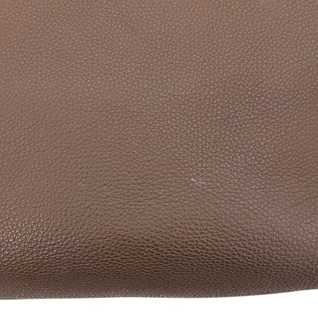 Gucci Tote Bag Brown Interlocking G Leather Logo Gray — view 7