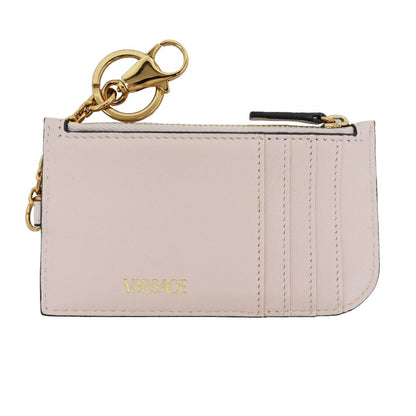 Versace Fragment Case Quilted Leather Pink Medusa Gold Card — view 2