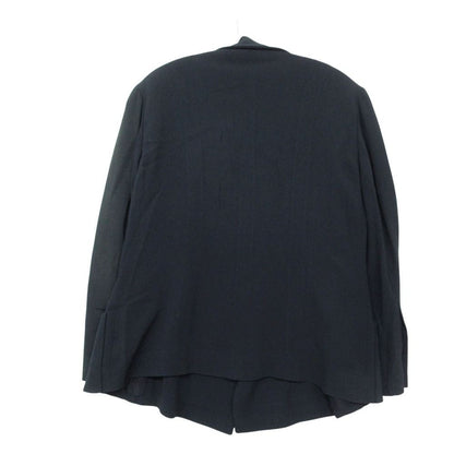 Chanel Tailored Jacket Silk Navy — view 2
