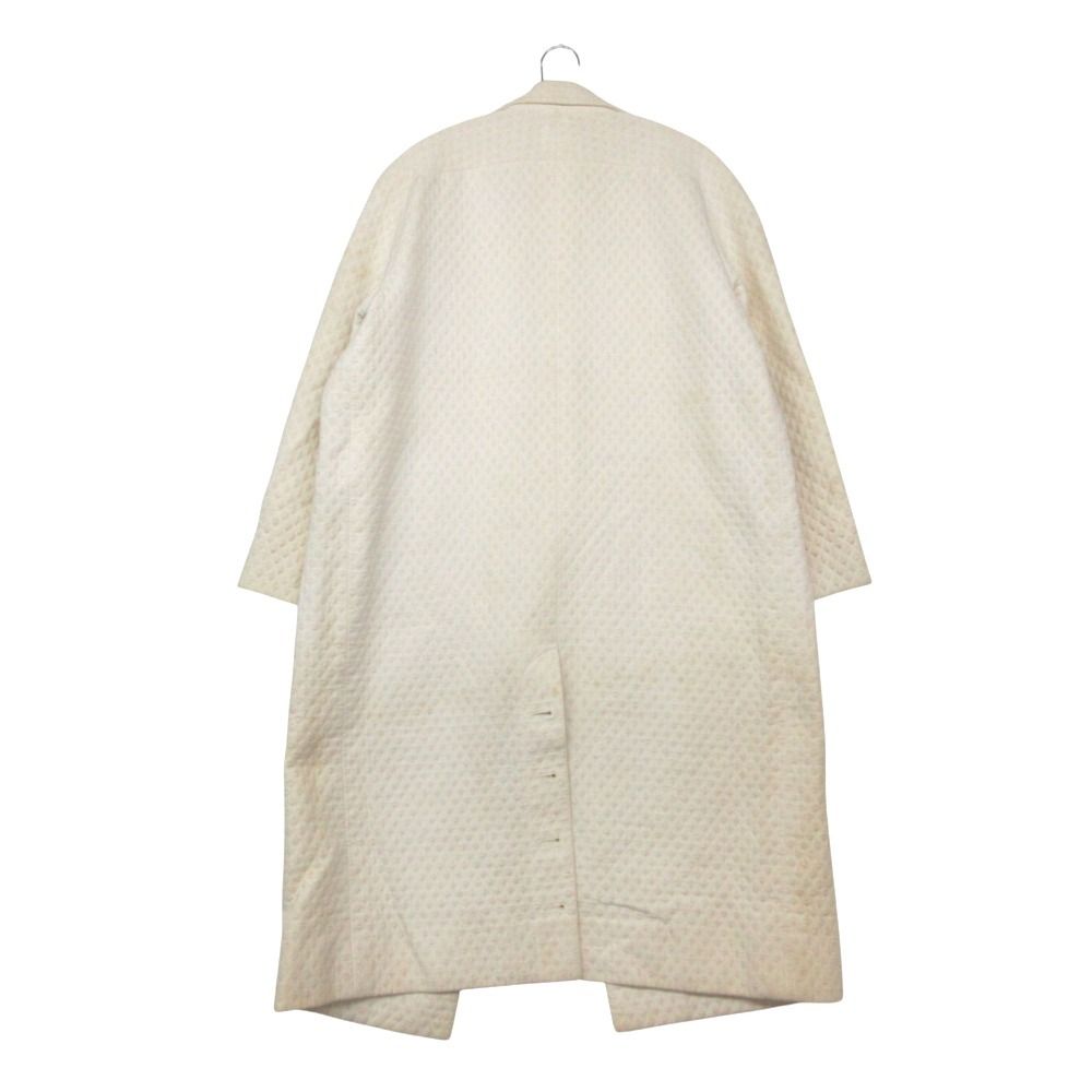 Chanel Coat Quilted Long Chesterfield Ivory — view 2