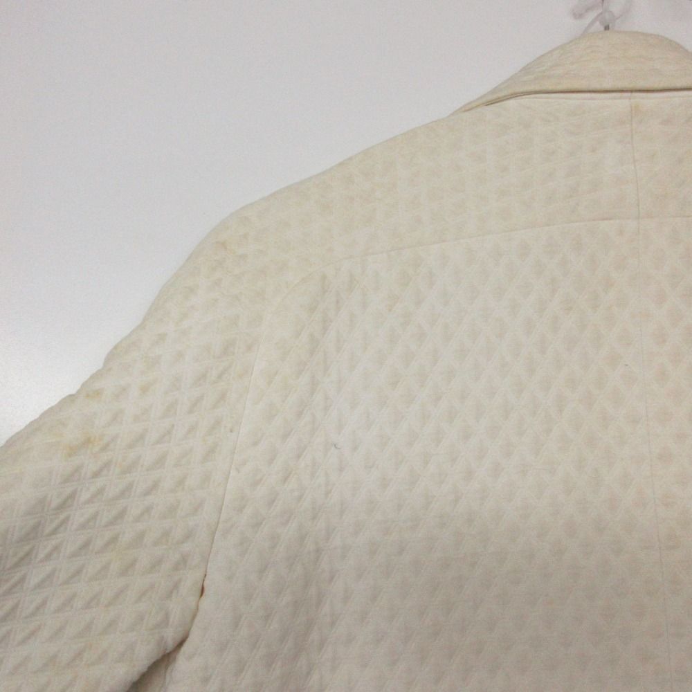 Chanel Coat Quilted Long Chesterfield Ivory — view 6