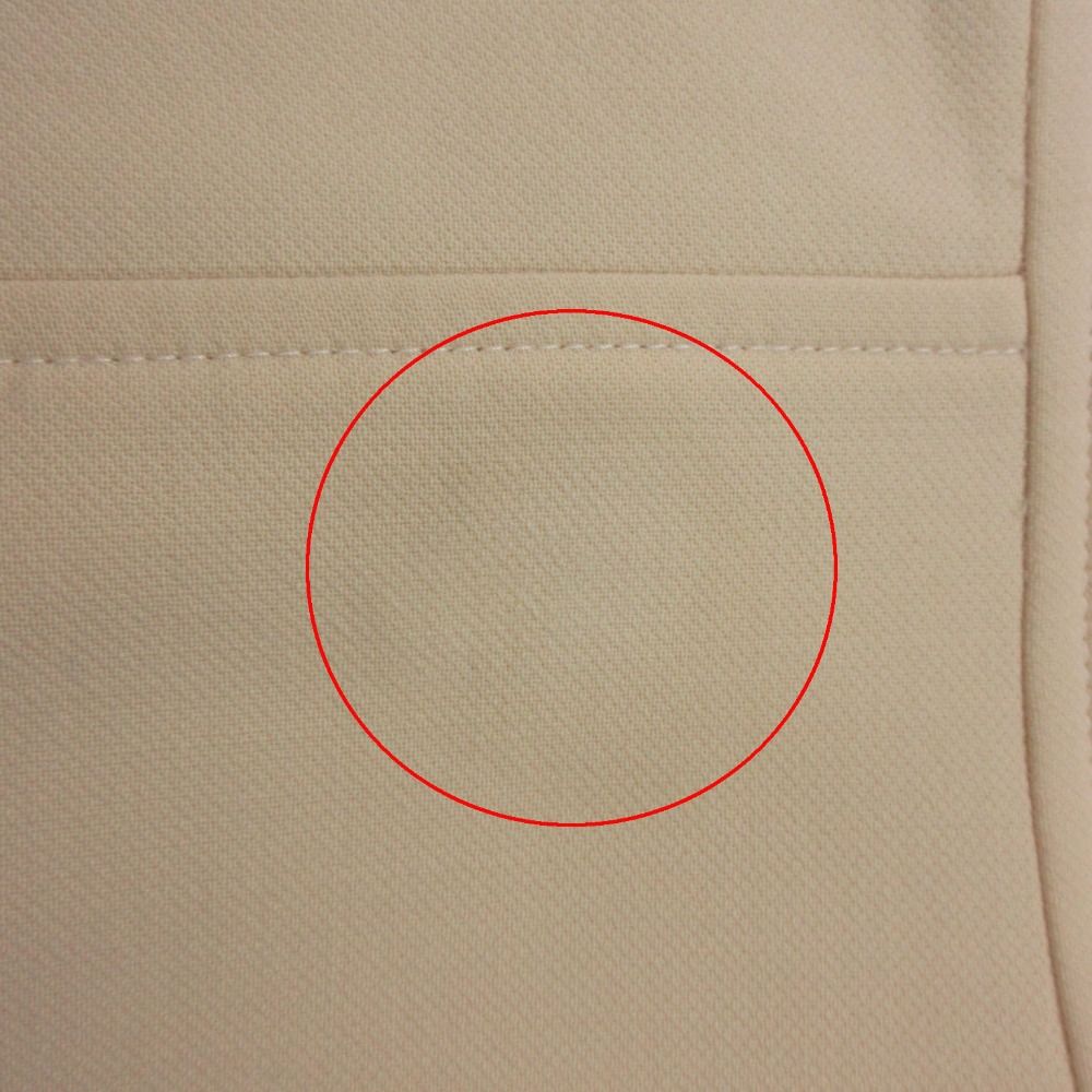 Louis Vuitton Dress Sleeveless Wool Knee Length White — view 6