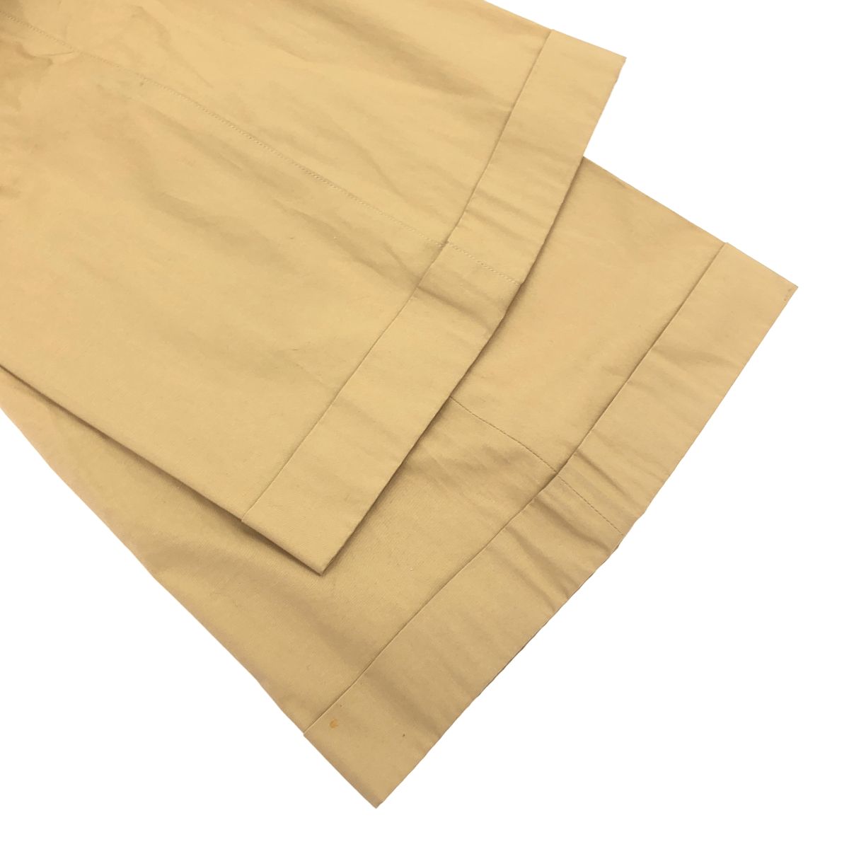 Celine by Phoebe Philo Cotton Wide Trousers Pants 2 Beige 36 — view 5