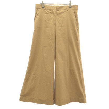 Celine by Phoebe Philo Cotton Wide Trousers Pants 2 Beige 36