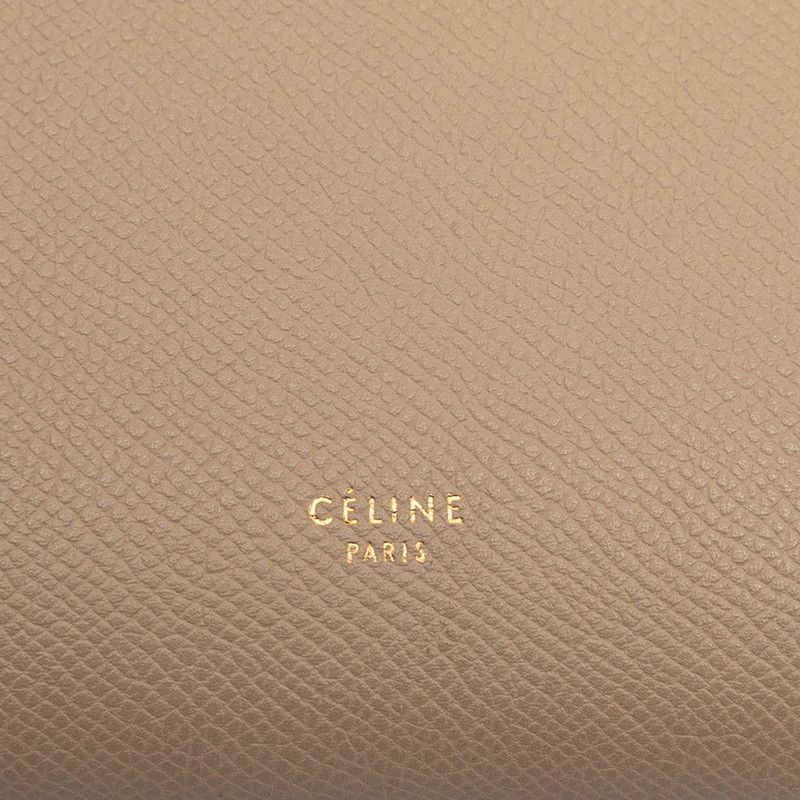 Celine Belt Bag 2-Way Beige Leather — view 6