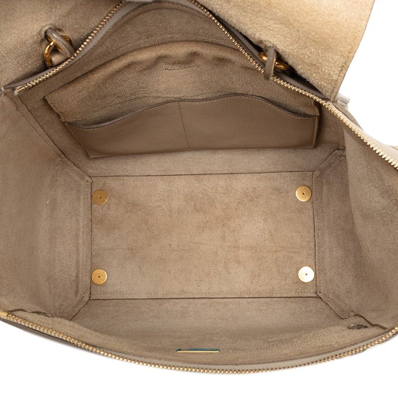 Celine Belt Bag 2-Way Beige Leather — view 5