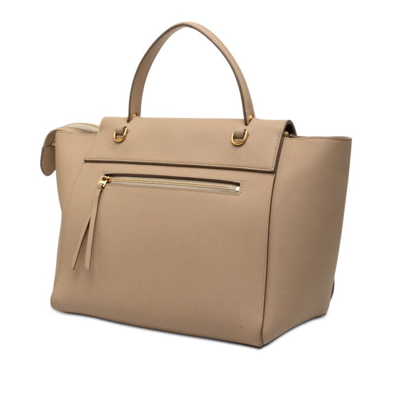 Celine Belt Bag 2-Way Beige Leather — view 2