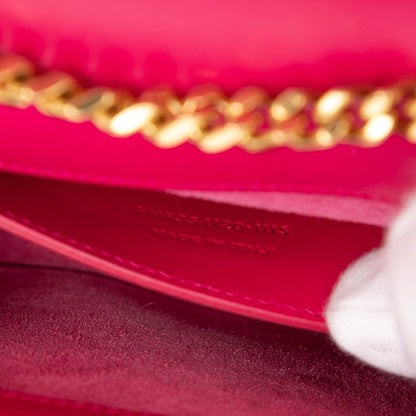Saint Laurent YSL Monogram Classic Kate Tassel Chain Shoulder Bag Pink Leather — view 6