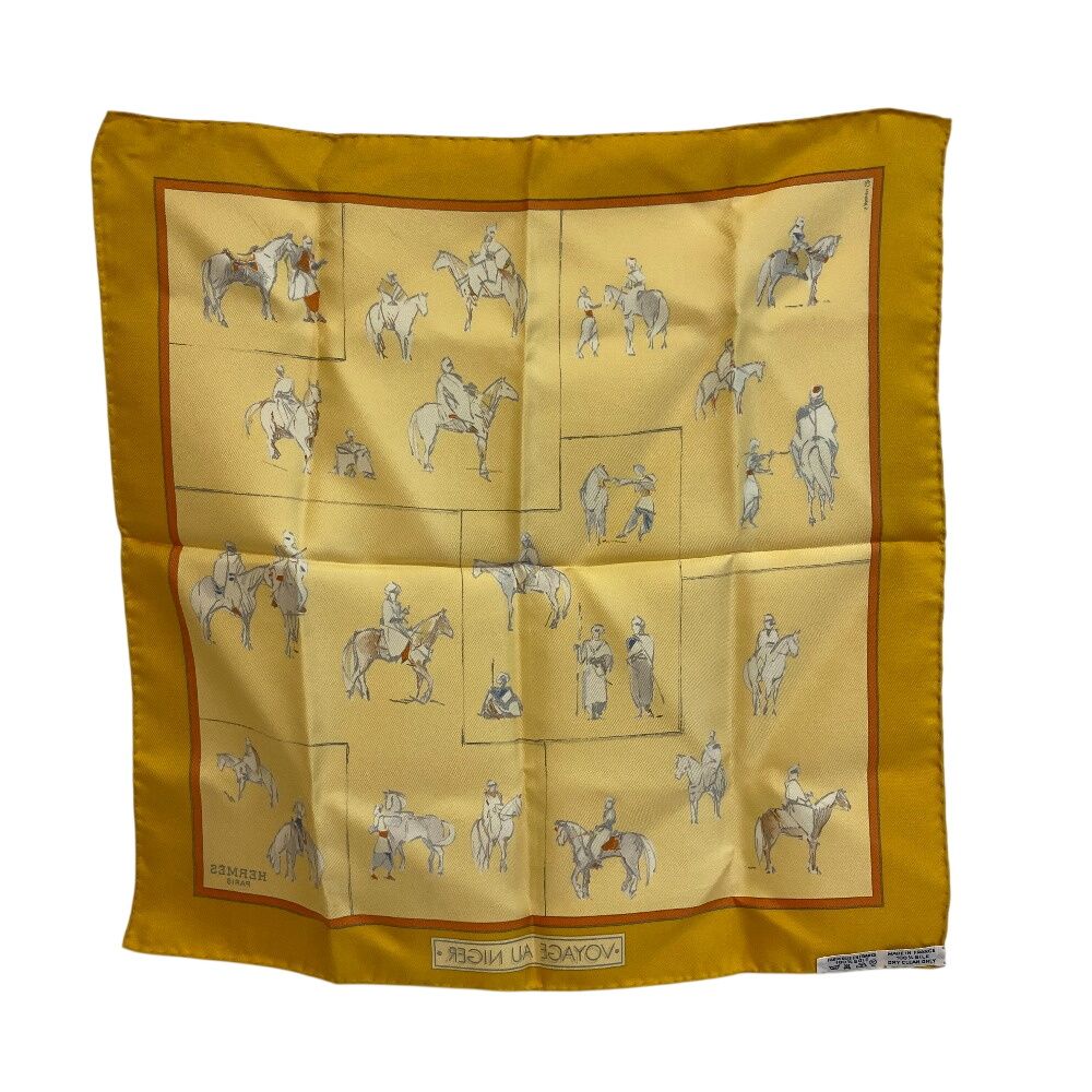 Hermes Carre 45 Voyage AU Niger Journey To Scarf — view 2