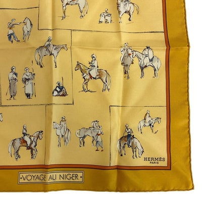 Hermes Carre 45 Voyage AU Niger Journey To Scarf — view 5