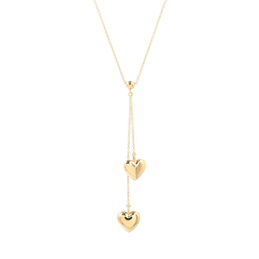 Tiffany & Co Heart Necklace Puff Drop