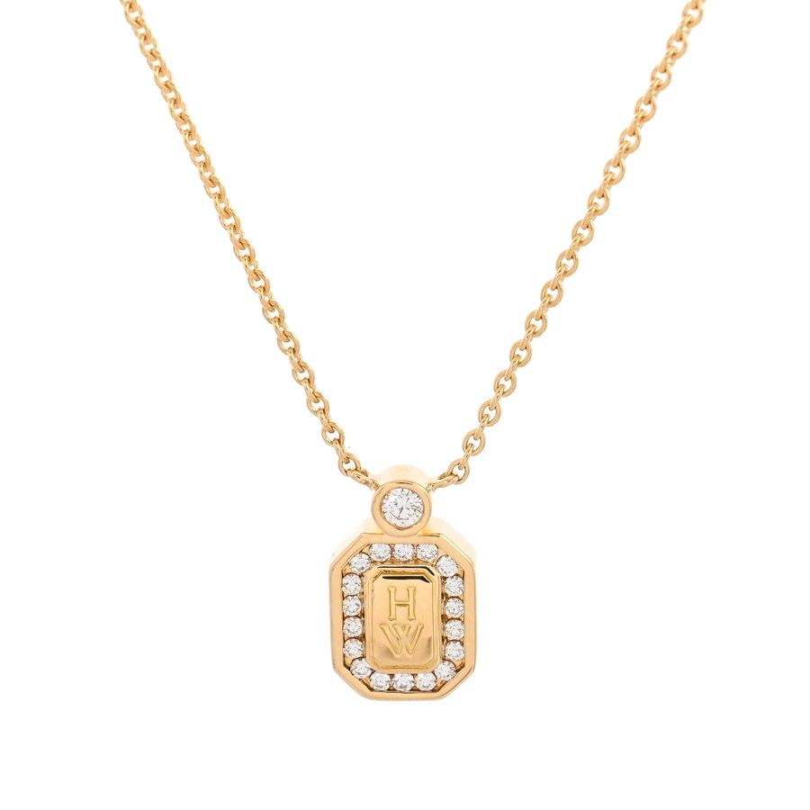 Harry Winston Necklace HW Logo