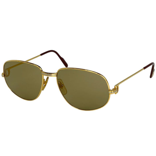 Cartier Trinity Sunglasses Eyewear Metal Gold
