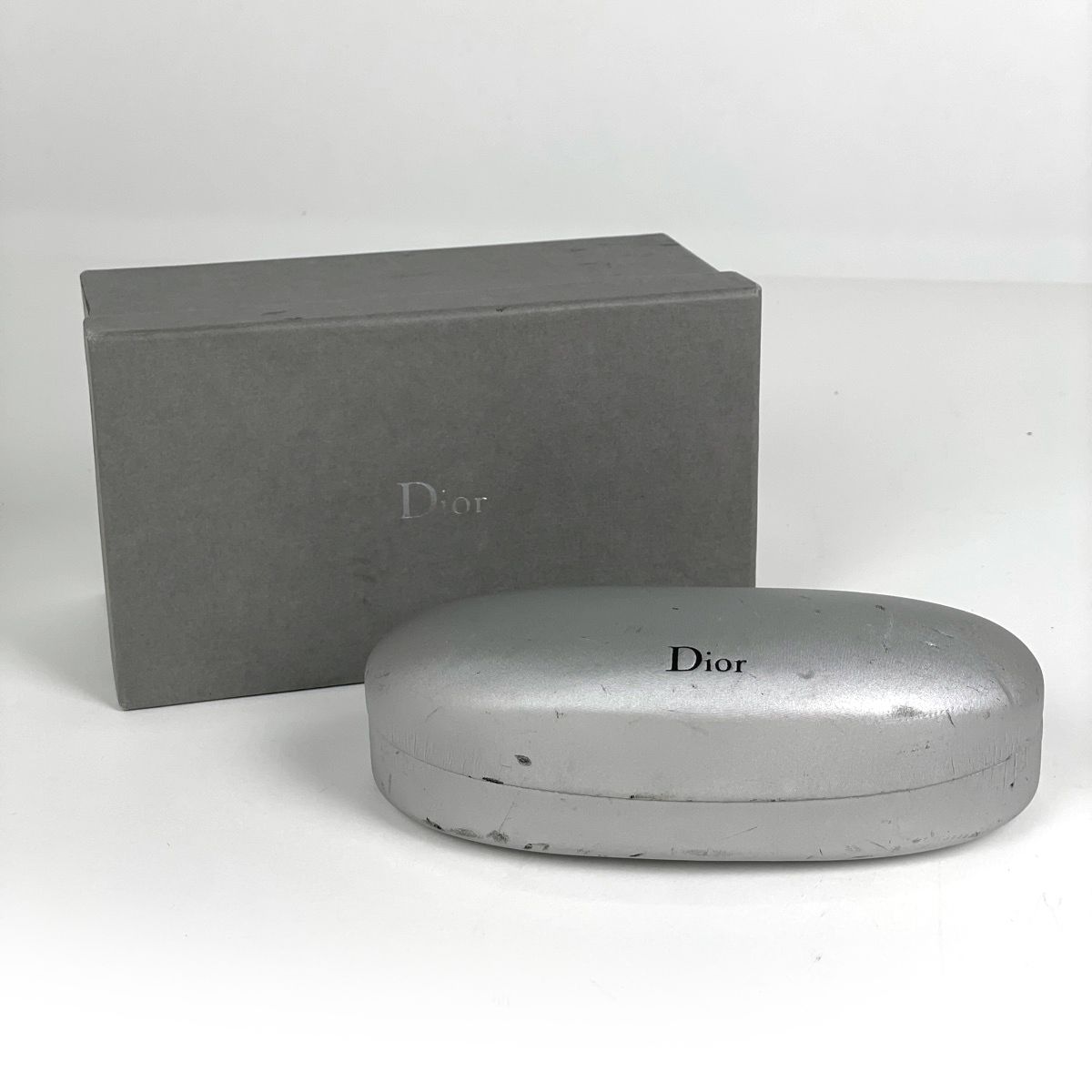Dior Logo Sunglasses Eyewear Metal Silver — view 6
