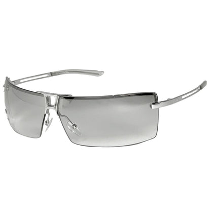 Dior Logo Sunglasses Eyewear Metal Silver