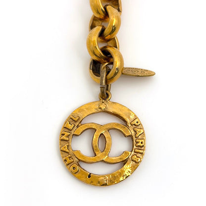 Chanel CC Logo Chain Belt Double Strand Gold Plated — view 2