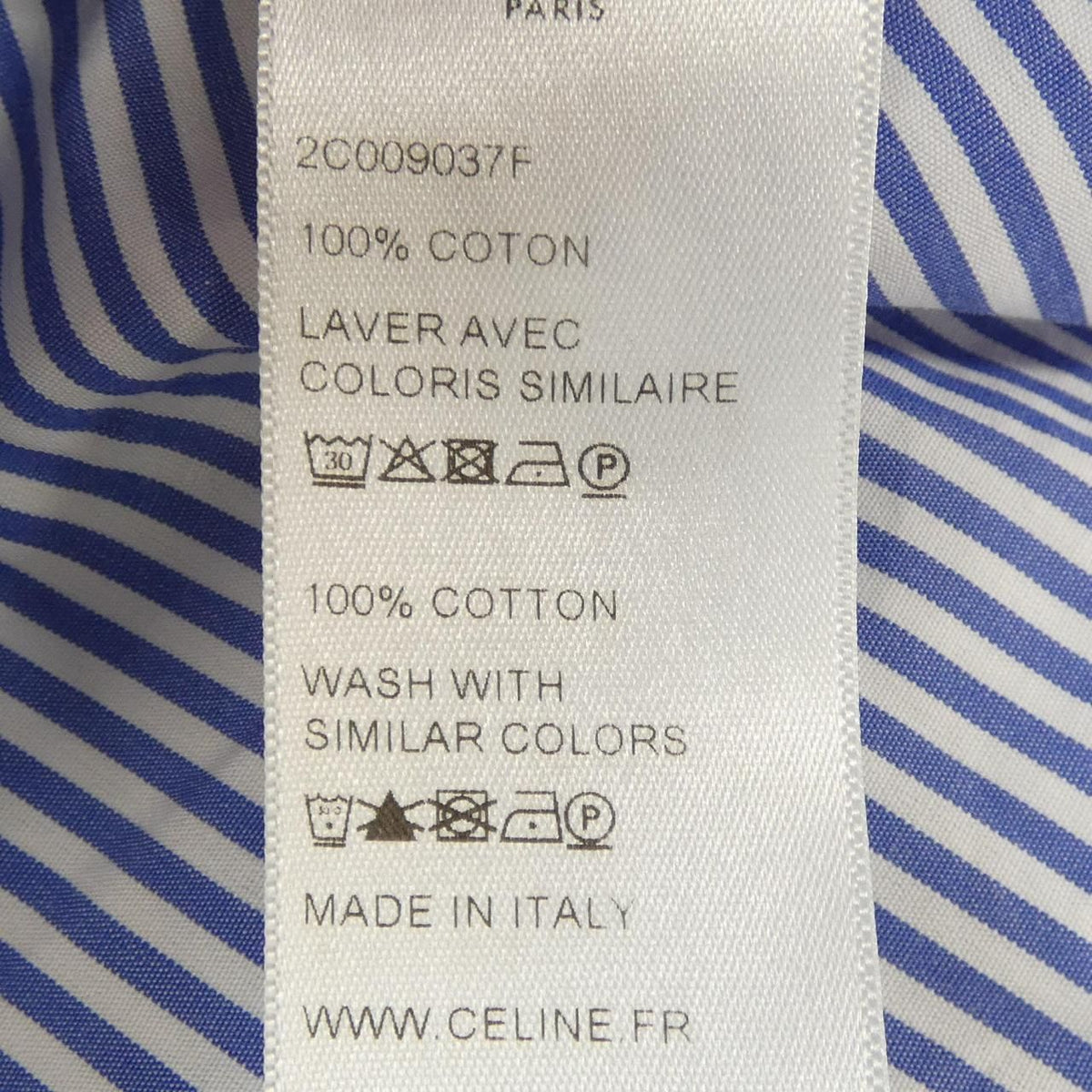 Celine Shirt Blue — view 3