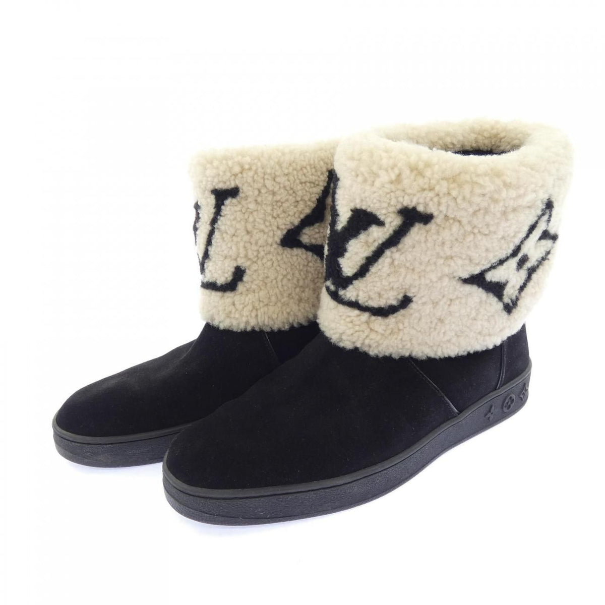Louis Vuitton Snow Drop Flat Ankle Line Boots — view 3