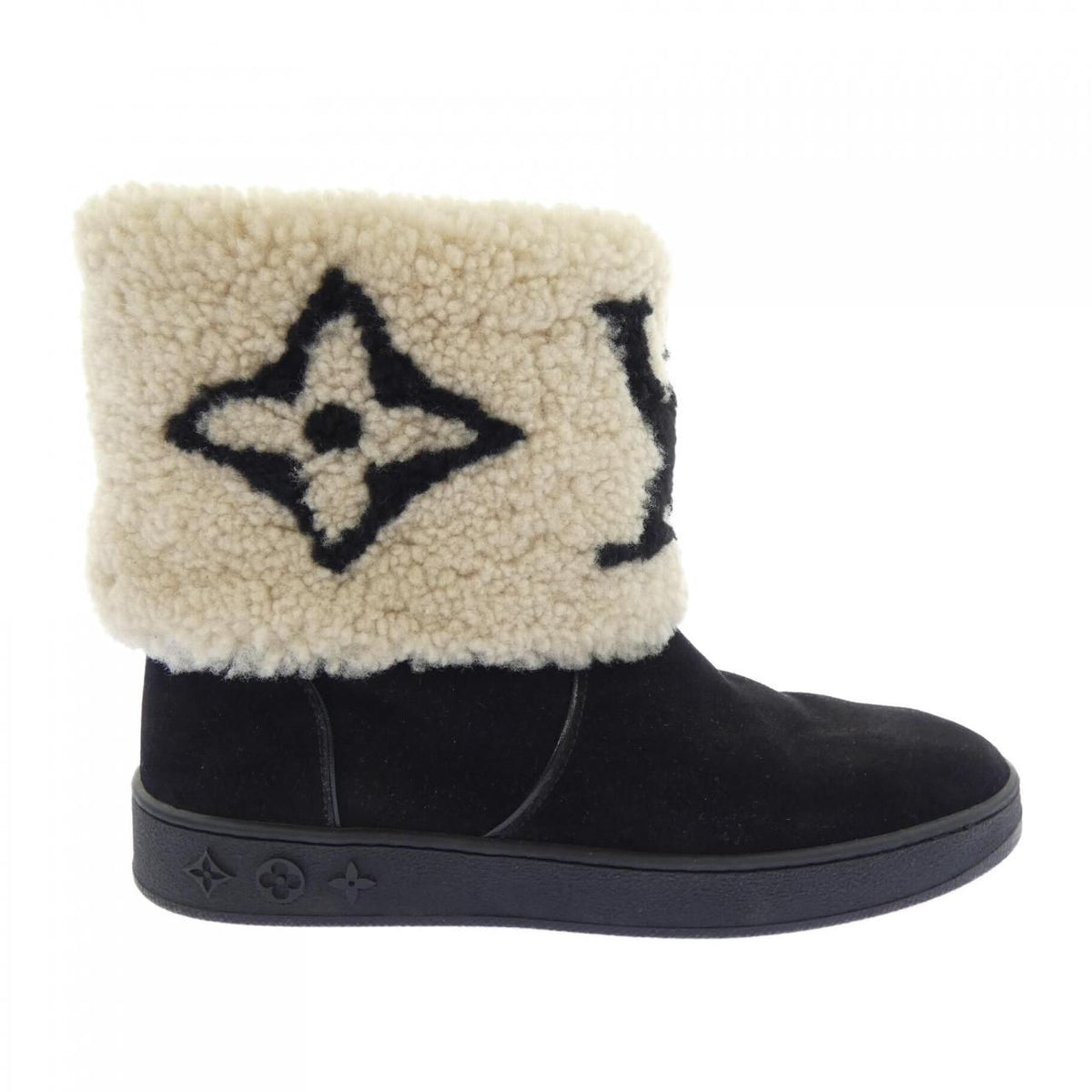 Louis Vuitton Snow Drop Flat Ankle Line Boots