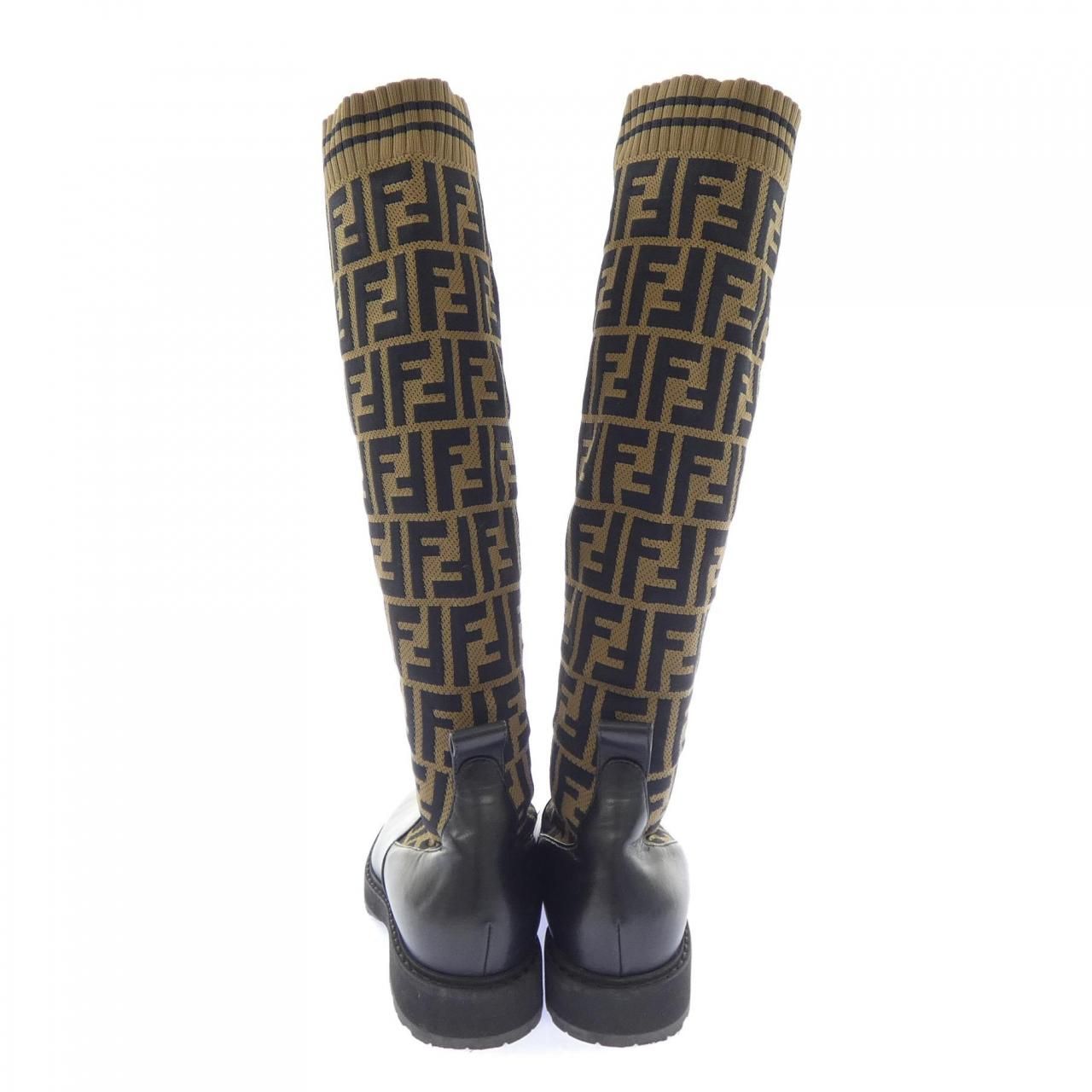 Fendi Long Boots Black — view 5