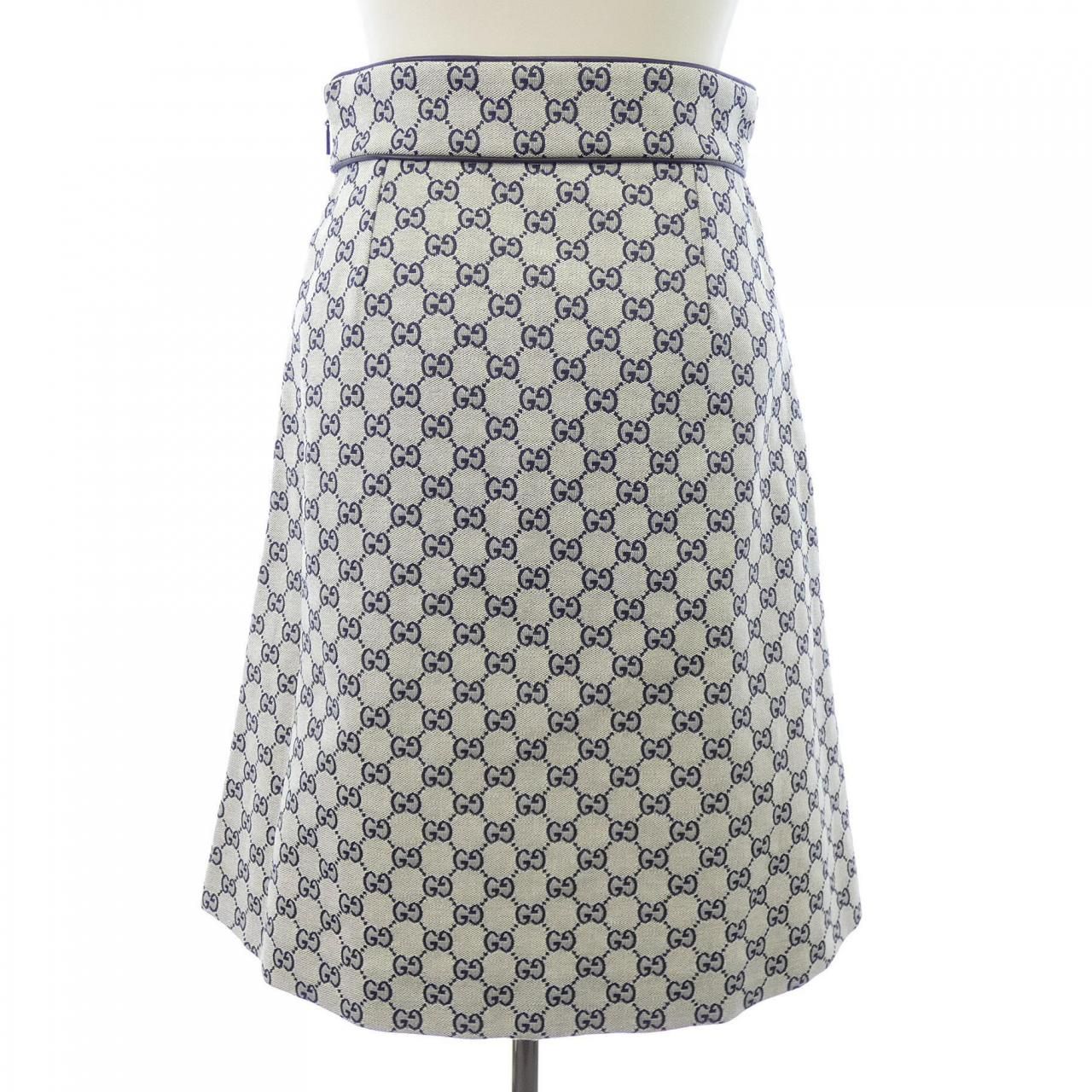 Gucci GG Skirt Navy — view 2