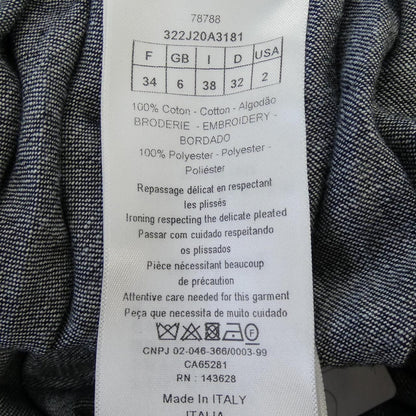 Dior Skirt Navy — view 3