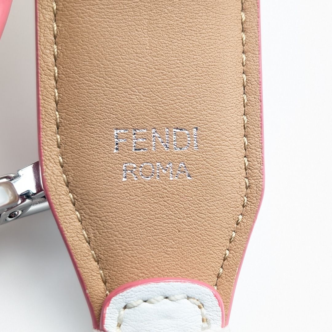 Fendi Shoulder Strap Long Studded Multicolor Silver — view 8