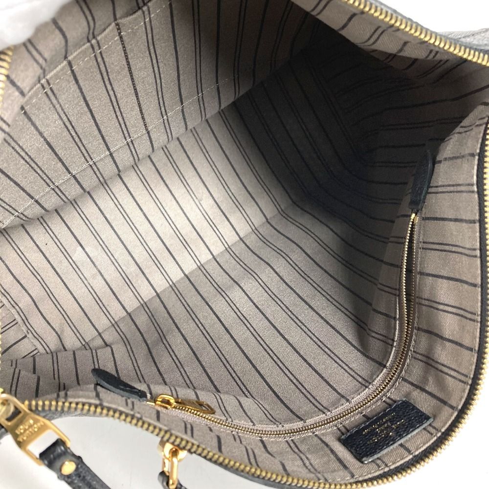 Louis Vuitton Handbag Bastille MM Monogram Empreinte Leather Noir Black — view 5