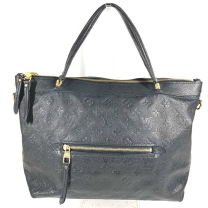 Louis Vuitton Handbag Bastille MM Monogram Empreinte Leather Noir Black