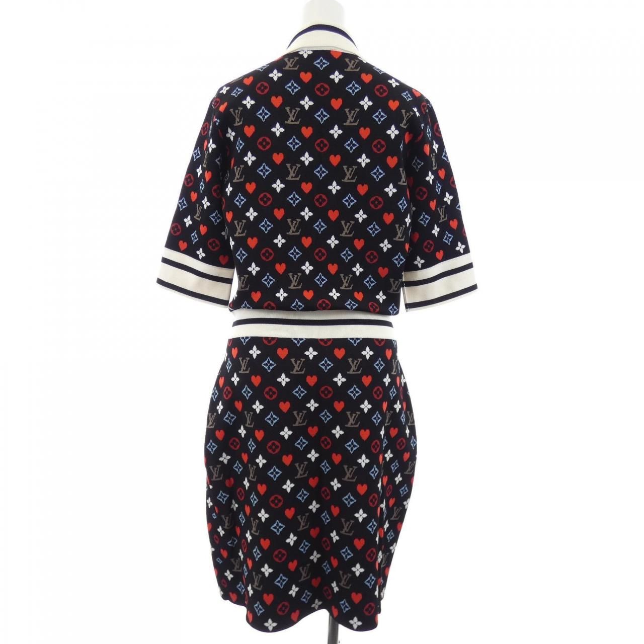 Louis Vuitton Game on Trompe L'oeil Dress — view 2