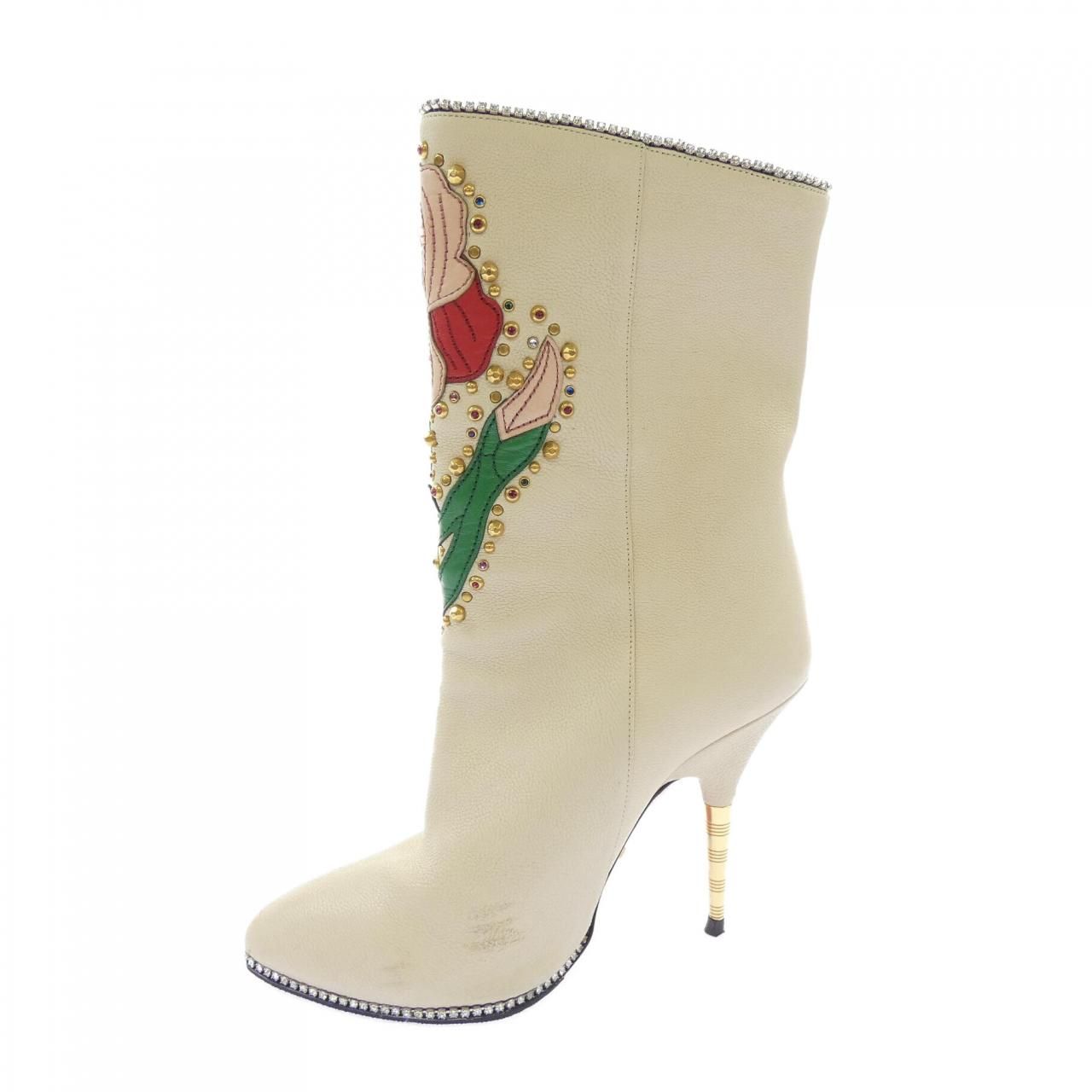 Gucci Boots White — view 2