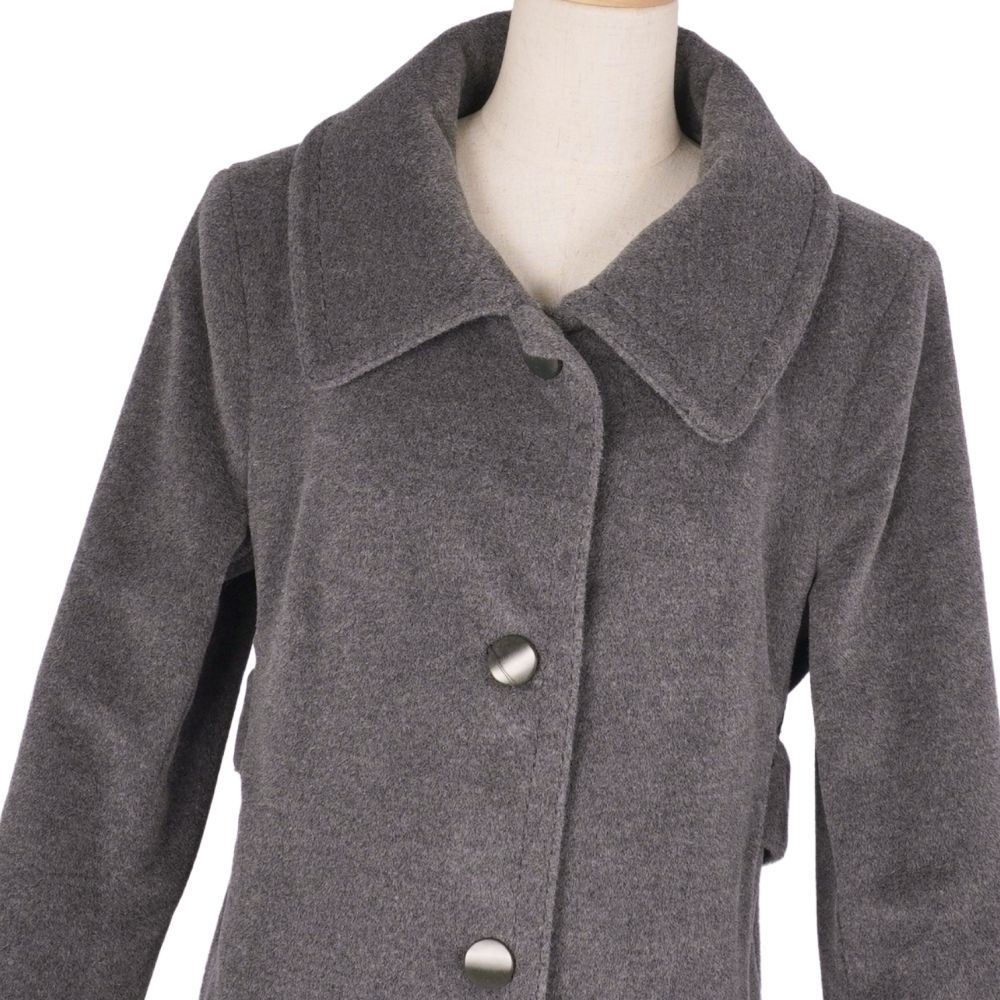 Max Mara Coat Long Wool Angora — view 5