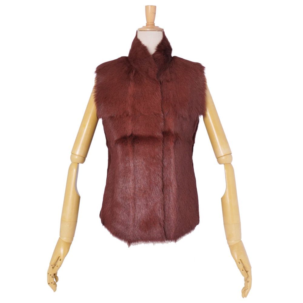 Hermes Vest Gilet Fur Goatskin — view 3